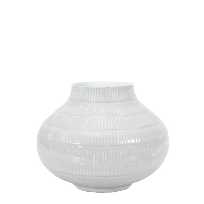 Ghedi Emmy Vase Large Pale Grey — SantoLusso®