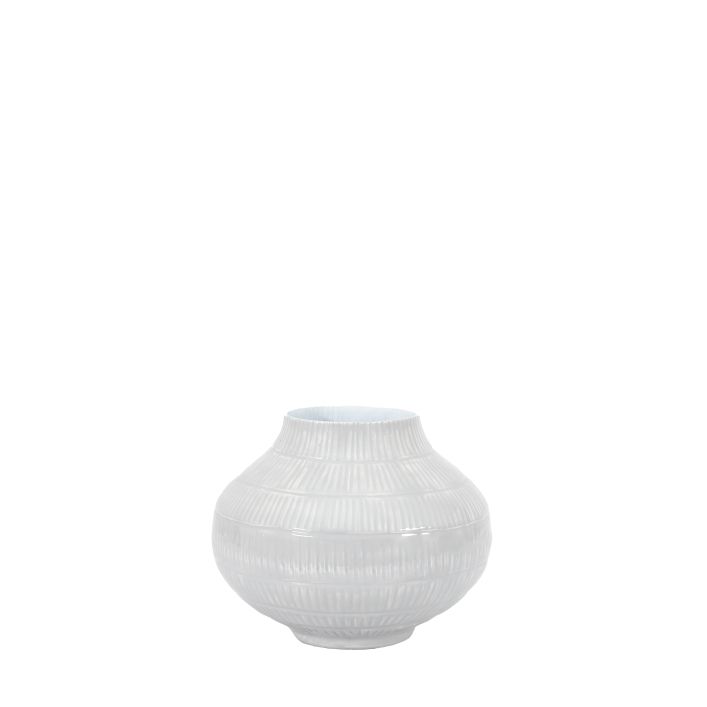 Ghedi Emmy Vase Small Pale Grey — SantoLusso®
