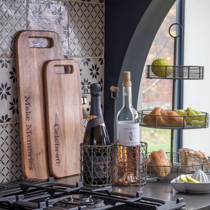 Ghedi Emotive Board with Handle Natural Small — SantoLusso®