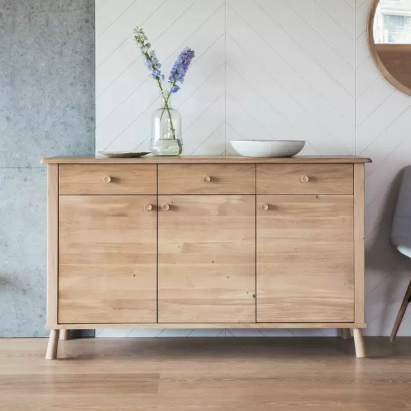 Ghedi Esla 3 Door 3 Drawer Sideboard — SantoLusso®