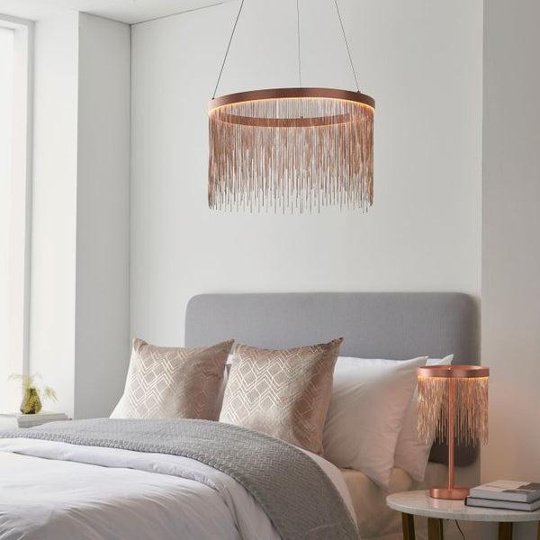 Ghedi Eustachio Pendant Light Brushed Copper — SantoLusso®