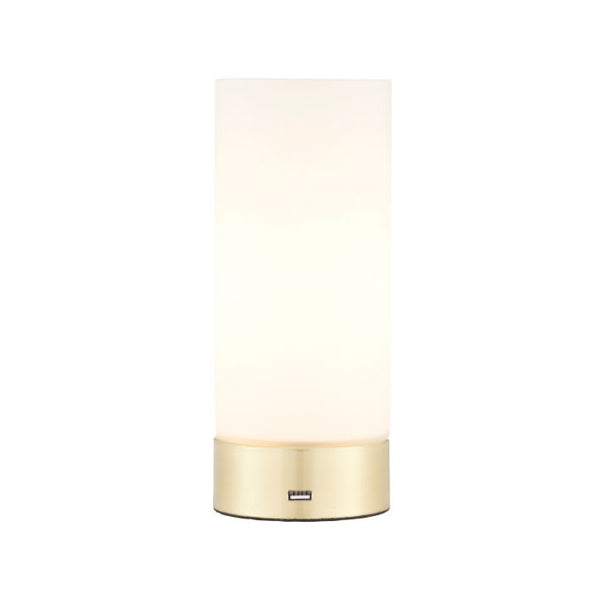 Ghedi Fabiano Table Lamp Brushed Brass — SantoLusso®