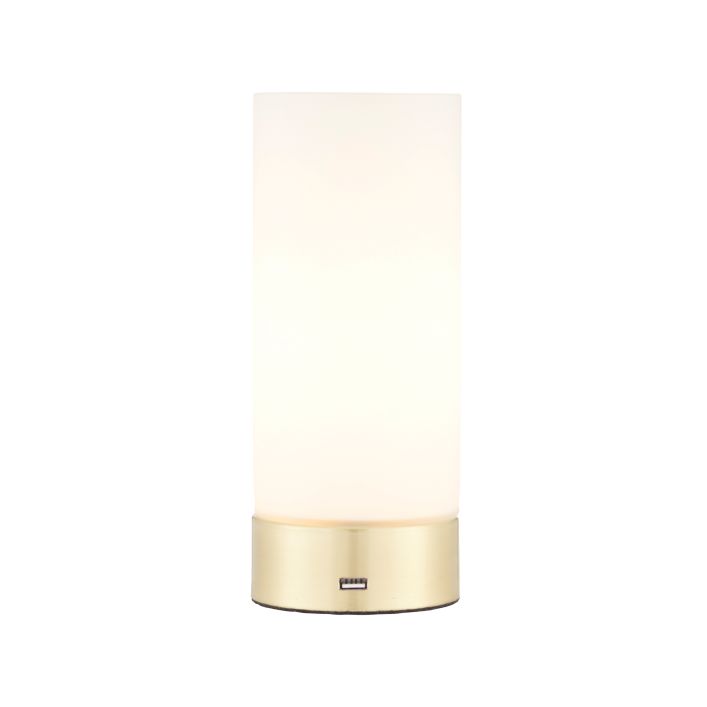 Ghedi Fabiano Table Lamp Brushed Brass — SantoLusso®