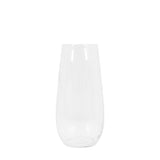 Ghedi Feather Vase Large Clear — SantoLusso®
