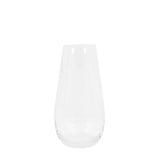 Ghedi Feather Vase Medium Clear — SantoLusso®