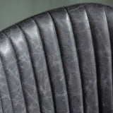 Ghedi Fiaggo Swivel Chair Antique Ebony — SantoLusso®