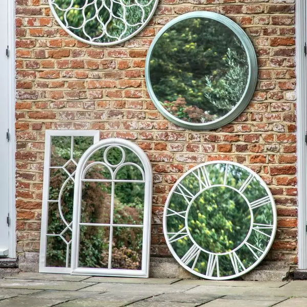 Ghedi Gerra Outdoor Mirror Mint — SantoLusso®