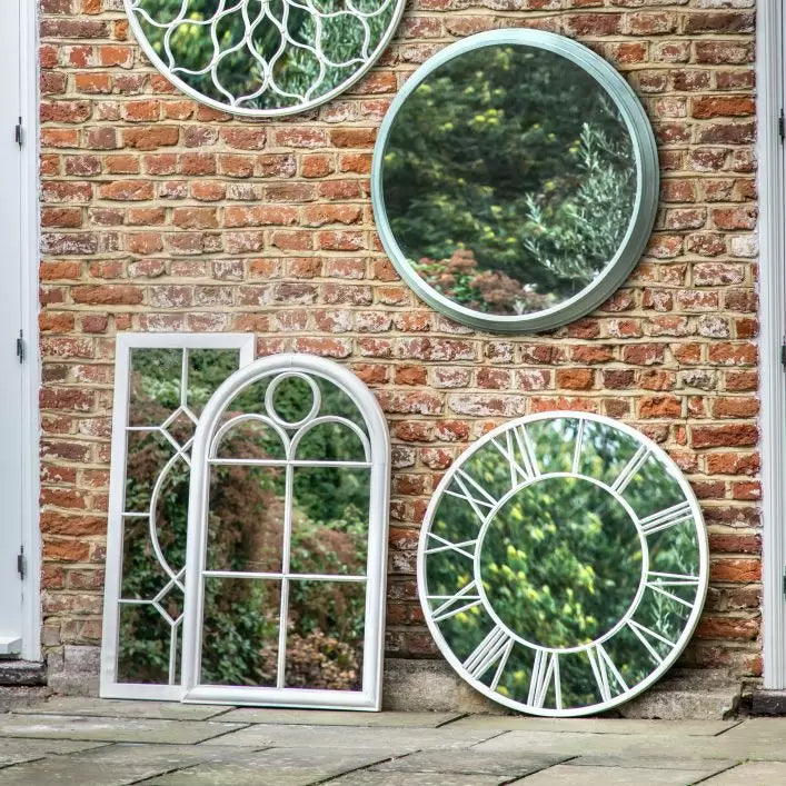 Ghedi Gerra Outdoor Mirror Mint — SantoLusso®