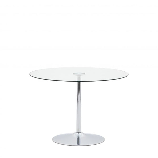 Ghedi Gianluca Dining Table Clear Glass — SantoLusso®