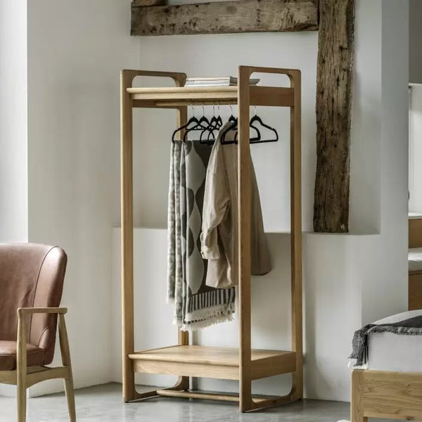 Ghedi Gianno Open Wardrobe Natural — SantoLusso®