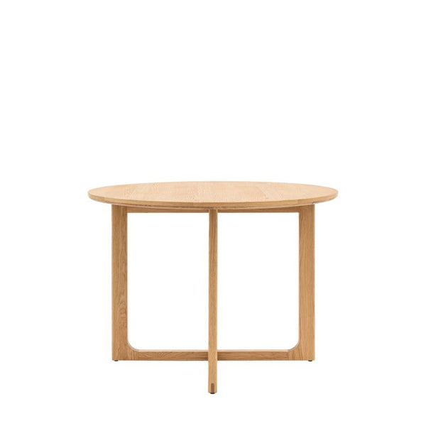 Ghedi Gianno Round Dining Table Natural — SantoLusso®