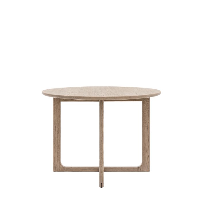 Ghedi Gianno Round Dining Table Smoked — SantoLusso®