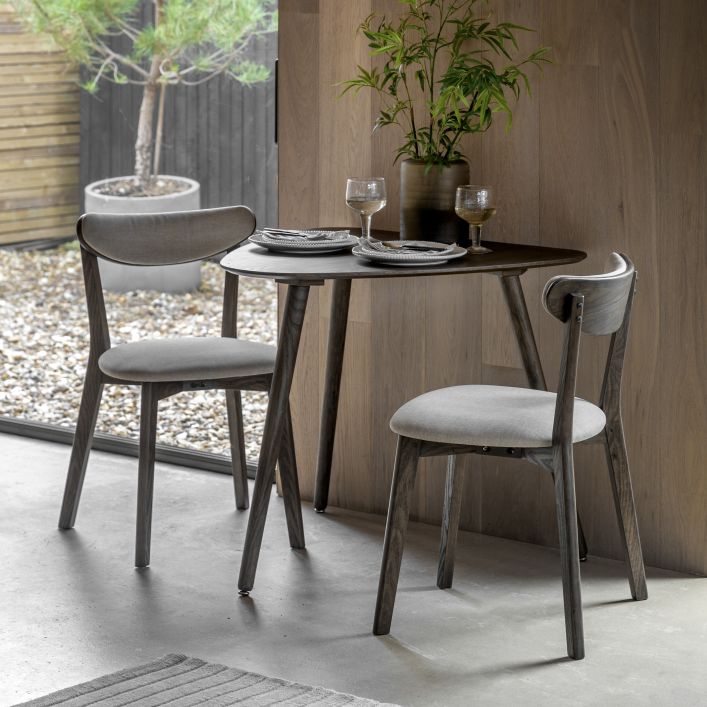 Ghedi Girola Dining Table Small Smoked — SantoLusso®