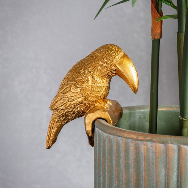 Ghedi Grayson Toucan Pot Hanger Gold (2 Pack) — SantoLusso®