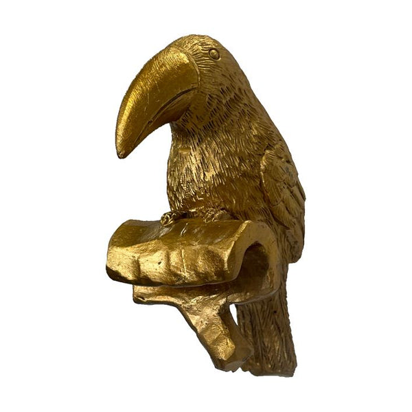 Ghedi Grayson Toucan Pot Hanger Gold (2 Pack) — SantoLusso®