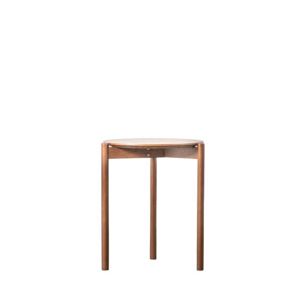 Ghedi Gurri Side Table Walnut — SantoLusso®