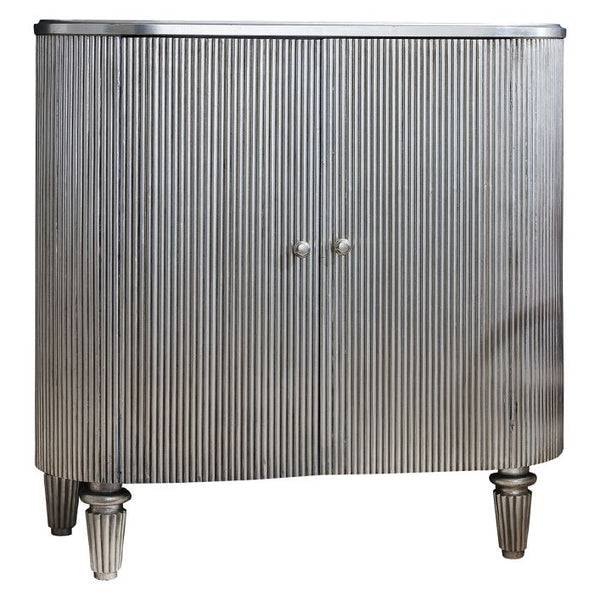 Ghedi Heju Drinks Cabinet Silver — SantoLusso®
