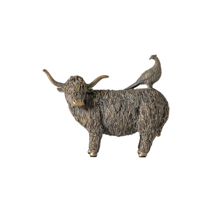 Ghedi Highland Cow and Pheasant — SantoLusso®