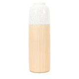 Ghedi Holmer Vase Large White Natural — SantoLusso®
