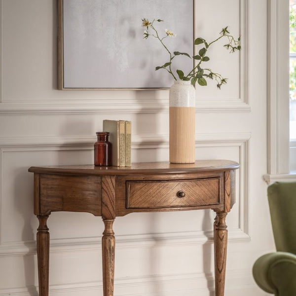 Ghedi Holmer Vase Small White Natural — SantoLusso®