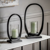 Ghedi Hooper Lantern Large Black — SantoLusso®