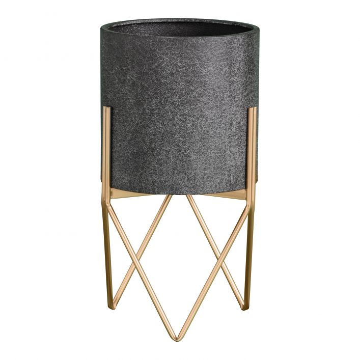 Ghedi Hoven Metal Planter Small — SantoLusso®