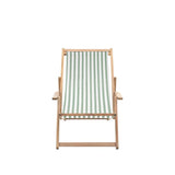 Ghedi Ippazio Deck Chair Verde Stripe — SantoLusso®
