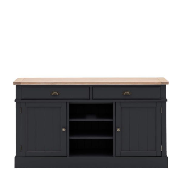 Ghedi Ivo 2 Door 2 Drawer Sideboard Meteor — SantoLusso®