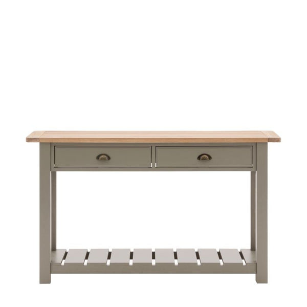Ghedi Ivo 2 Drawer Console Prairie — SantoLusso®