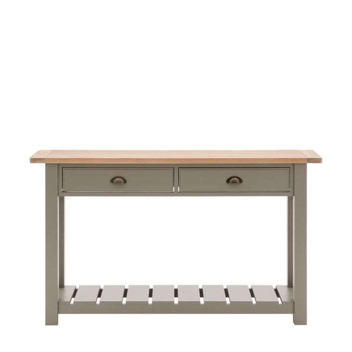 Ghedi Ivo 2 Drawer Console Prairie — SantoLusso®