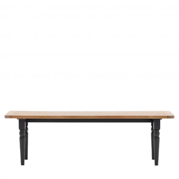 Ghedi Ivo Dining Bench Meteor — SantoLusso®