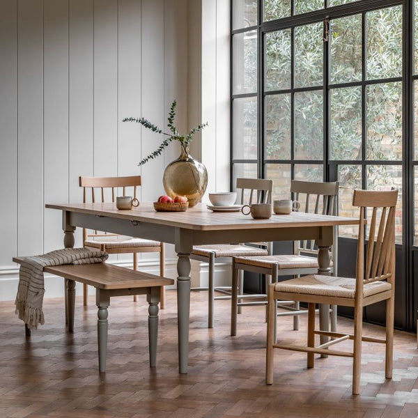 Ghedi Ivo Extending Dining Table Prairie — SantoLusso®