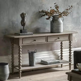 Ghedi Jacob 2 Drawer Console Table — SantoLusso®