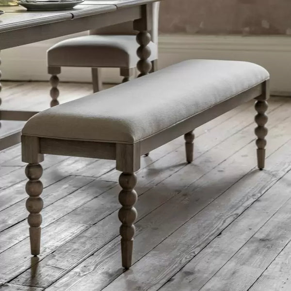 Ghedi Jacob Dining Bench — SantoLusso®