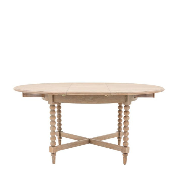 Ghedi Jacob Round Ext Dining Table — SantoLusso®