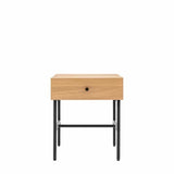 Ghedi Josiah 1 Drawer Bedside Table — SantoLusso®