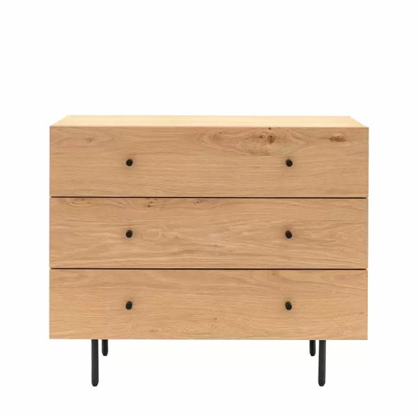 Ghedi Josiah 3 Drawer Chest — SantoLusso®
