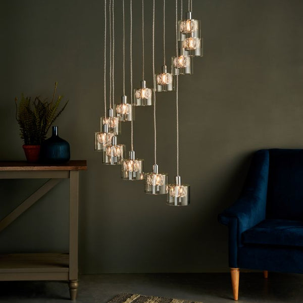 Ghedi Justia 12 Drop Pendant Light — SantoLusso®