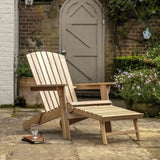 Ghedi Kobe Lounge Chair with Footstool — SantoLusso®