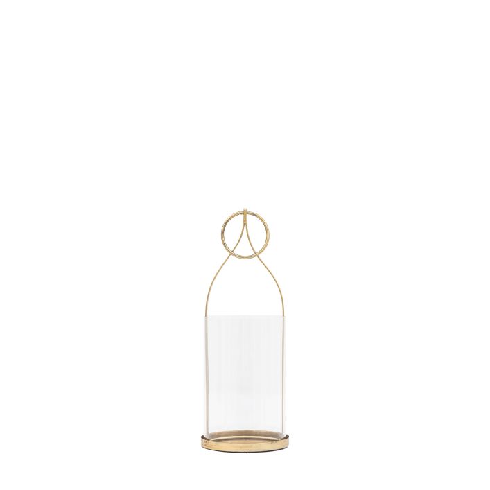 Ghedi Kyra Lantern Small Antique Gold — SantoLusso®