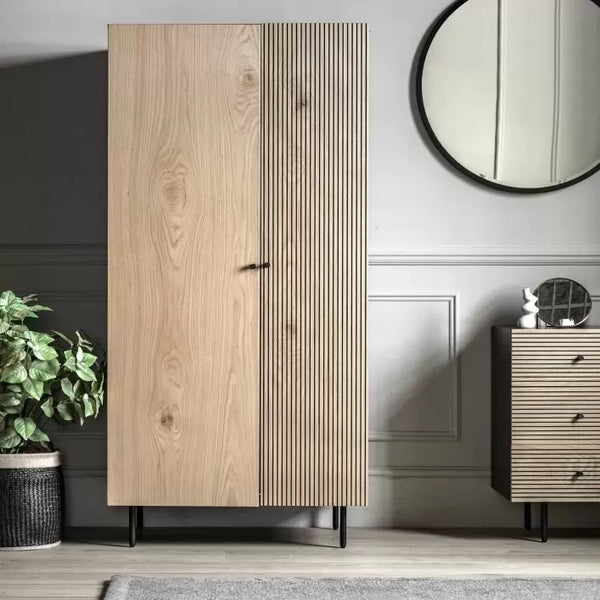 Ghedi Lamir 2 Door Wardrobe — SantoLusso®