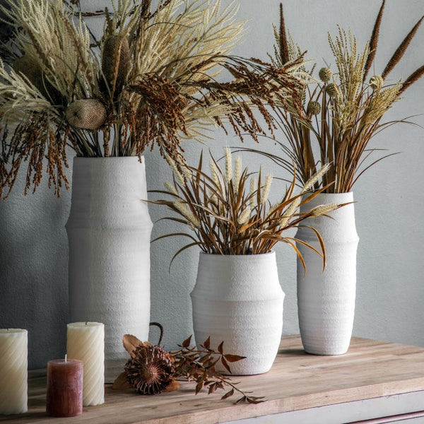Ghedi Larson Vase White Medium — SantoLusso®