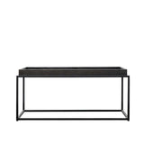 Ghedi Lemina Tray Coffee Table Black — SantoLusso®
