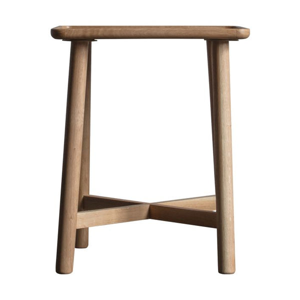 Ghedi Lencia Side Table Oak — SantoLusso®