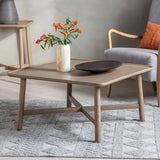 Ghedi Lencia Square Coffee Table Grey — SantoLusso®