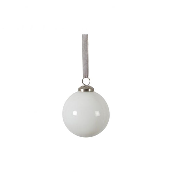 Ghedi Lunar Assorted Bauble White Set of 6 Large — SantoLusso®
