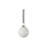 Ghedi Lunar Assorted Bauble White Set of 6 Small — SantoLusso®