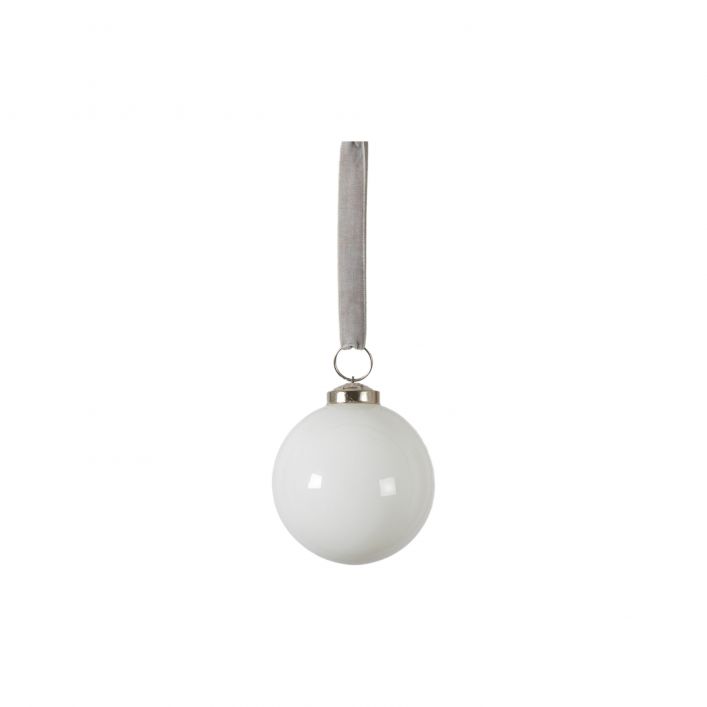 Ghedi Lunar Assorted Bauble White Set of 6 Small — SantoLusso®