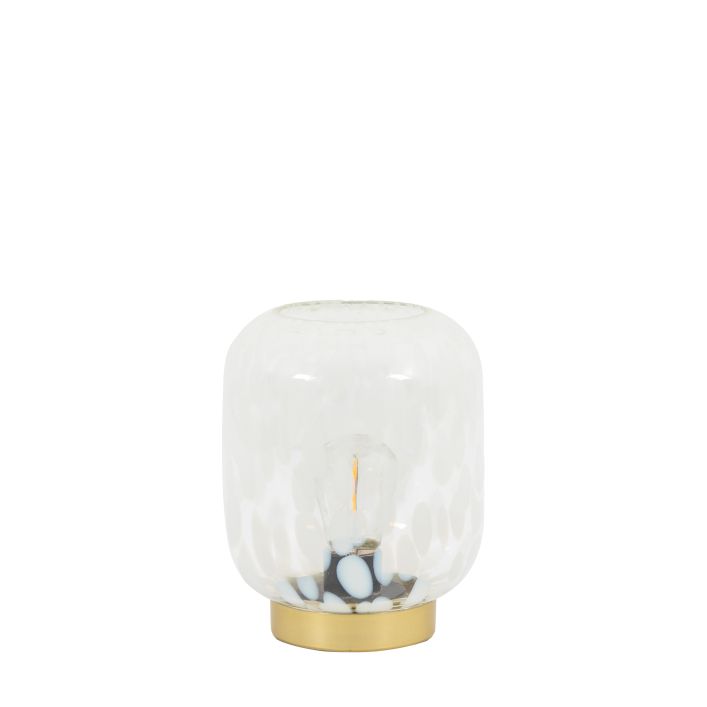 Ghedi Maeve LED Lamp White Gold — SantoLusso®