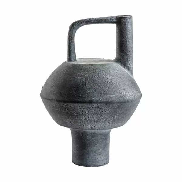 Ghedi Mahki Vase Grey Fossil — SantoLusso®